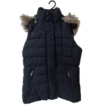 바나나리퍼블릭 보아 베스트 / 블랙 퍼 포함 / 베스트 보아 안감