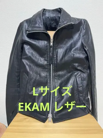 EKAM 가죽 자켓 양가죽 자켓 블랙 자켓 블랙