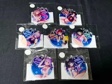 그리드맨 유니버스 나이트풀 아크릴 키링 컴플리트 세트