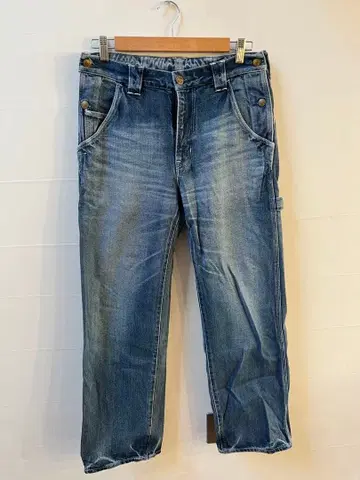 Blue Blue 워시 페인터 팬츠