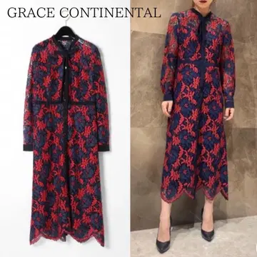 [ 새상품급 ] 완판템 카타세 나나 착용 레이스 보타이 원피스 포멀