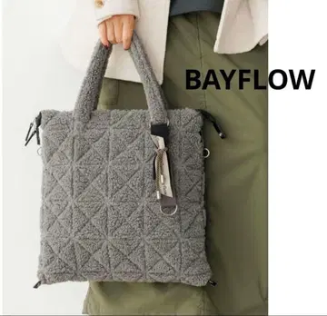 BAYFLOW [보아 소재로 등장!!] 참 달린 보아 퀼트 토트
