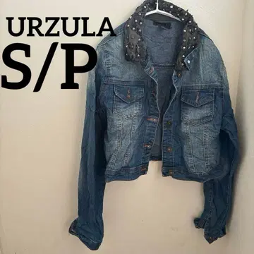 URZULA [ S/P ] 스터드 데님 자켓 G 아우터 블루