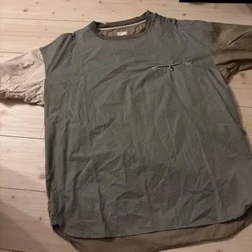 ADDITIONAL 올리브 그린 티셔츠 M