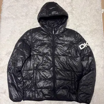 DKNY 블랙 다운 자켓 y2k 아카이브 블랙