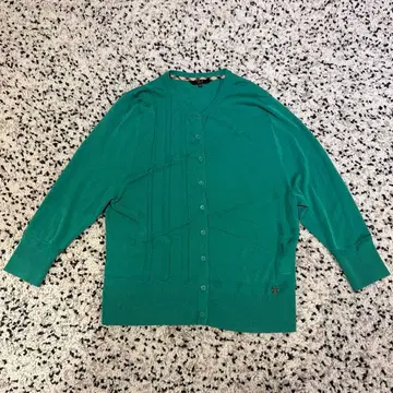 닥스 그린 가디건 40 사이즈