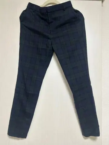 JUSGLITTY 저스길리티 체크 무늬 팬츠