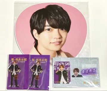 나니와단시 니시하타 다이고 부채 신 센고쿠 공기 아크릴 스탠드 카드 세트