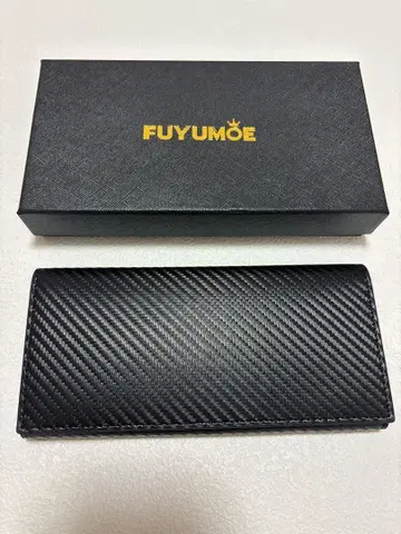 장지갑 가죽 느낌 블랙 럭셔리 선물