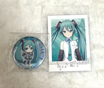 하츠네 미쿠 유키 미쿠 아소토 2018년 캔뱃지 파샤코레