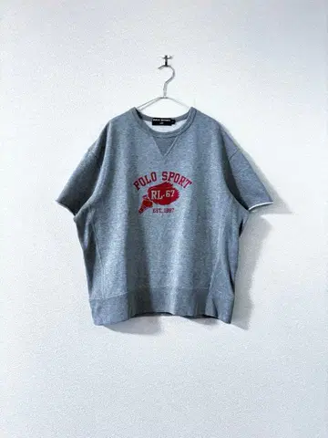 랄프 로렌 폴로 스포츠 반팔 맨투맨 그레이 L