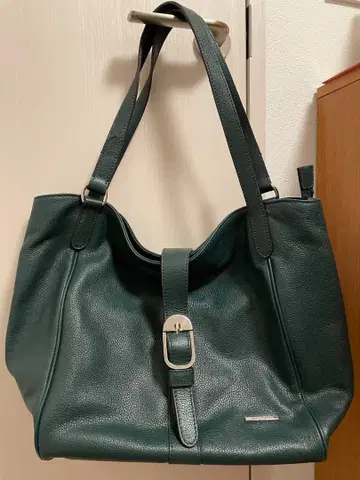 [ 미사용 새상품 ] DISSONA 다크 그린 핸드백