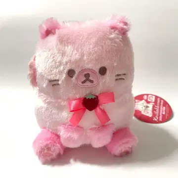 코리락쿠마와 스트로베리캣 봉제 인형 산엑스 고양이