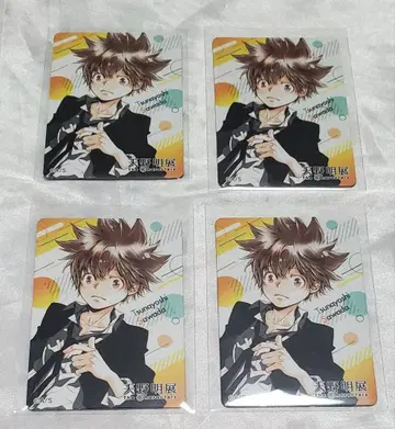 가정교사 히트맨 REBORN! 츠나 마그넷 스티커 아마노 아키라 전시회