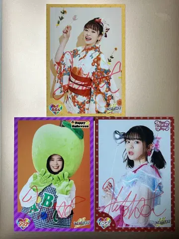 초 도키메키 선전부 사카이 히토카 사인 포함 브로마이드 6장 세트