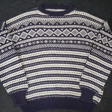 빈티지 니트 바즈아이 노르딕