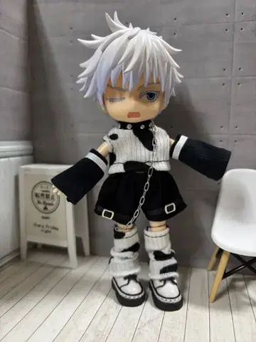 1 달마시안 패턴 지뢰풍 산책 세트