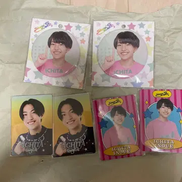 이노우에 이치타 캔뱃지 프로필 카드