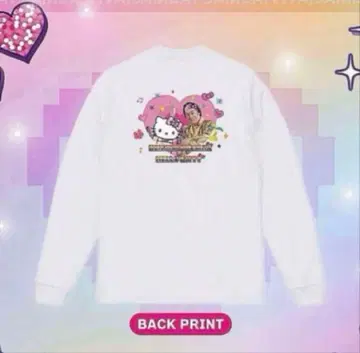 새상품 마츠켄 삼바 x 헬로키티 콜라보 롱T 원사이즈 롱 티셔츠