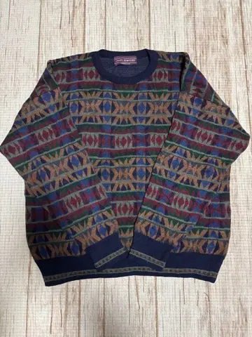 JOHN ASHFORD 이탈리아제 니트 상의 스웨터 구제 의류