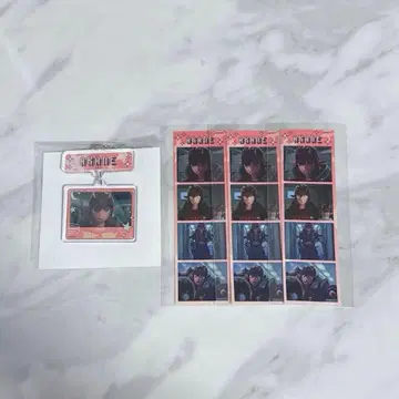 은하 특급 밀키 서브웨이 POPUP 연결 키링 프리풍 씰 아카네