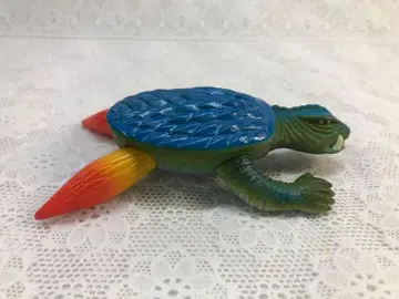 가메라 컬러풀 거북이형 피규어