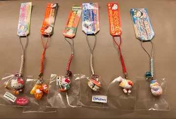 [ 지역 한정 키티 ] 매달이 스트랩 6점