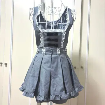 앙크루즈 코르셋 뷔스티에 치마바지 셋업 Ank Rouge