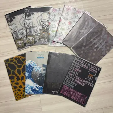 원피스 클리어 파일 10장 세트