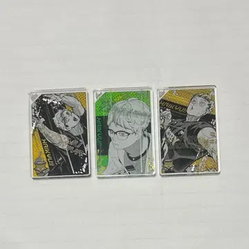 하이큐 도미노풍 아크릴 키링 미야 아츠무 츠키시마 케이 보쿠토 코타로