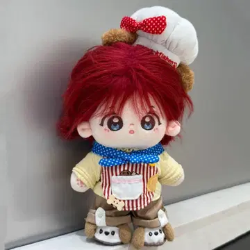 20cm 봉제 인형용 옷 갈아입기 의류 세트 활 옷 6점 세트