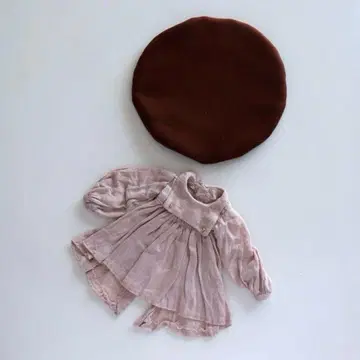 브라이스 아웃핏 세트 모자 원피스