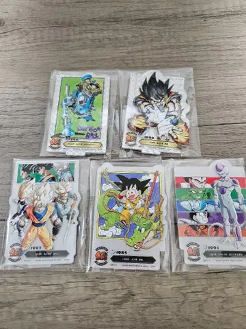 [ 선착순 ] 드래곤볼 40th 제일복권 시크릿 F상 5개