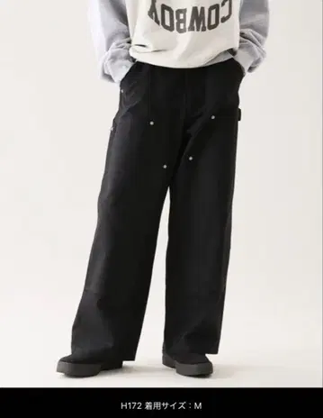 저널 스탠다드 더블 니 루즈 핏 팬츠