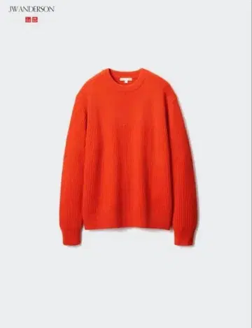 JW ANDERSON 오렌지 크루넥 스웨터