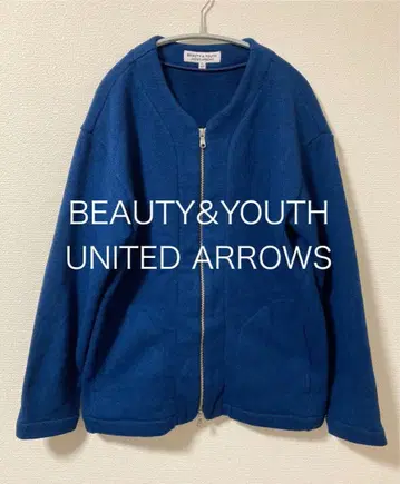 뷰티 앤 유스 유나이티드 애로우즈 플리스 지퍼 자켓