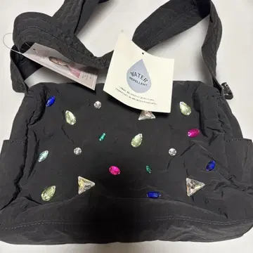 MUMU 콜라보 반짝이는 비쥬 숄더백