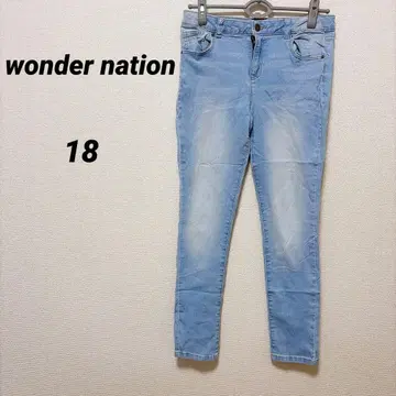 원더 네이션 [ 18 ] 스키니 청바지