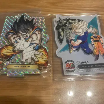 제일복권 드래곤볼 F상 아크릴 스탠드 2개 세트 시크릿