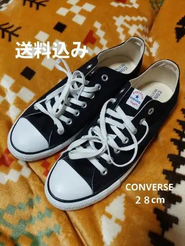 Converse 블랙 로우컷 스니커즈