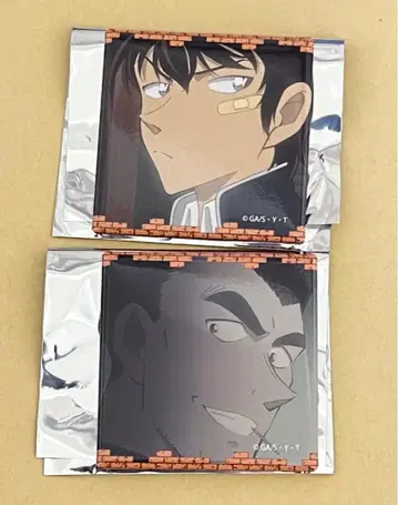 명탐정 코난 코난랜드 메모리얼 캔뱃지 마츠다 진페이 이타치 와타루