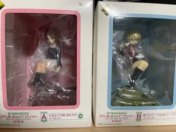 새상품 걸즈 앤 판처 제일복권 피규어 2세트