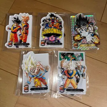 제일복권 드래곤볼 40th F상 아크릴 스탠드 시크릿 포함 총 5종
