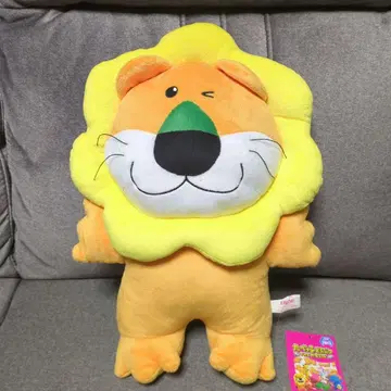 타베코 동물 사자 봉제 인형 백팩