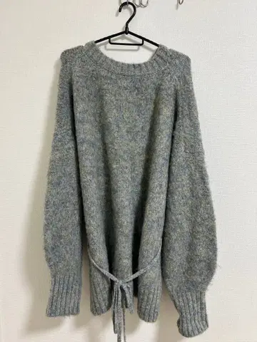 KASTANE 그레이 블루 니트 가디건
