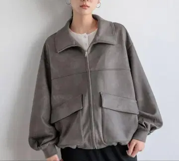 가죽 볼륨 블루종 로리즈팜 미사용 새상품 이번 시즌 신상