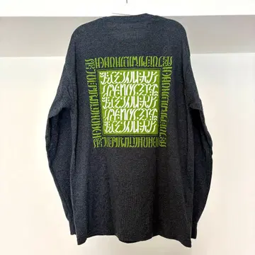 [ 당일 발송 ] juemi MACCIU 콜라보 롱T 그레이