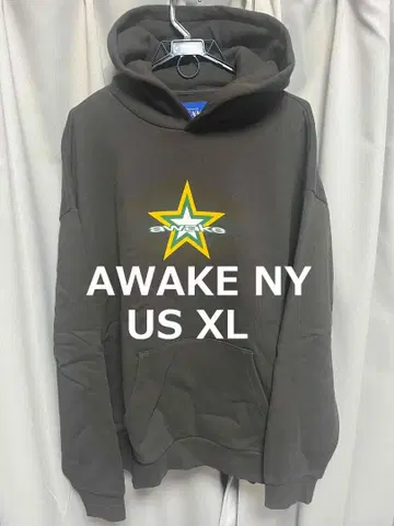 AWAKE NY 브라운 후드티 US XL UNION 구매