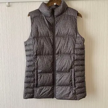 그레이 다운 베스트 M 사이즈