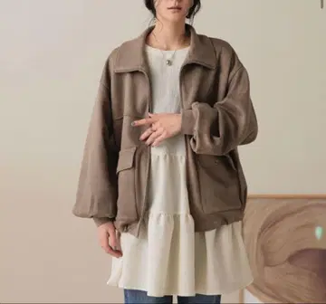 가죽 볼륨 블루종 로리즈팜 미사용 새상품 이번 시즌 신상